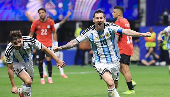 Remontada: Argentina derrota 3-2 a Egipto y avanza a cuartos (+Fotos)