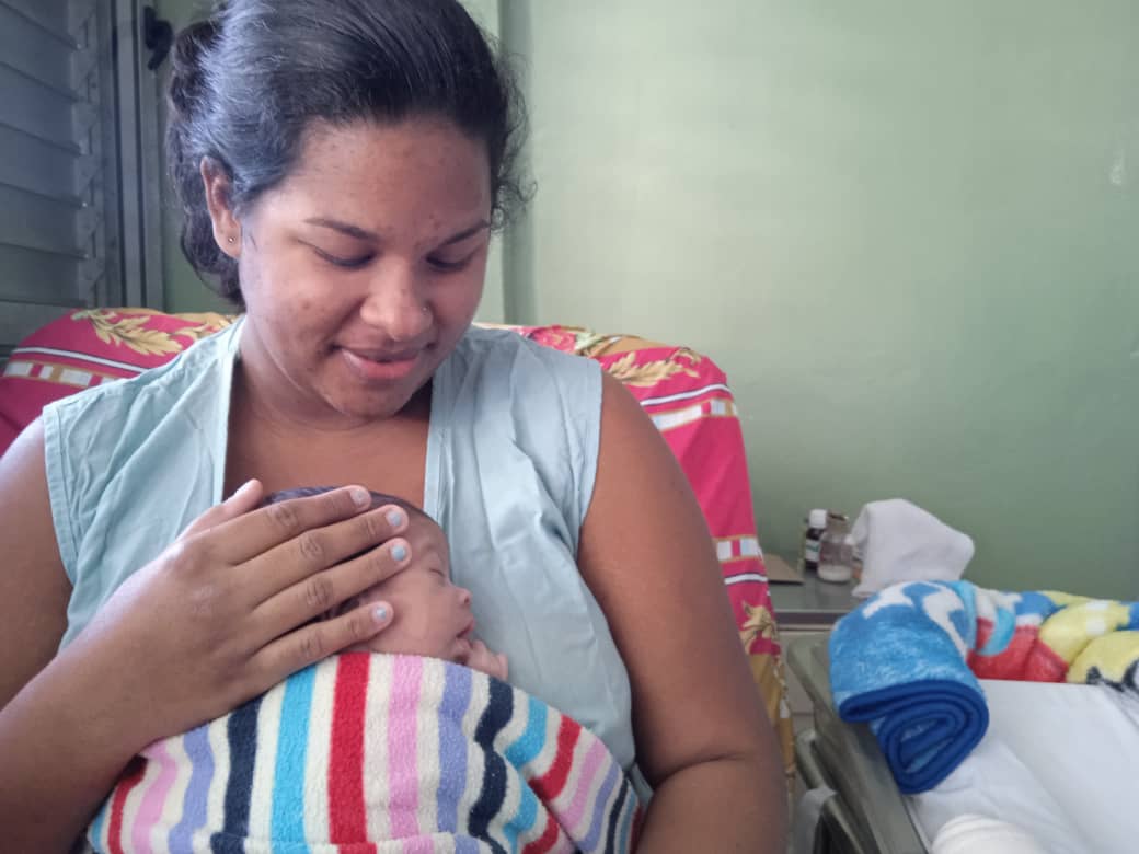 Niña espirituana volvió a nacer
