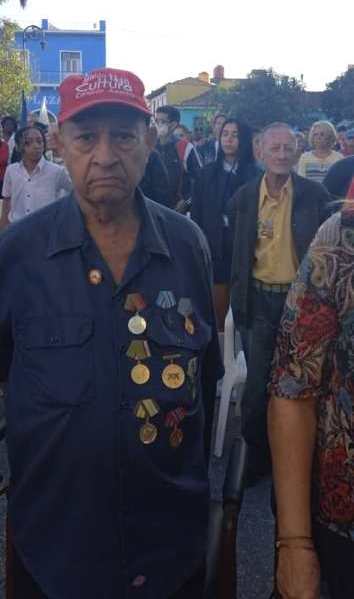 Alcibiades Aguiar Rondón, combatiente del Ejercito Rebelde que integró la Caravana de la libertad.