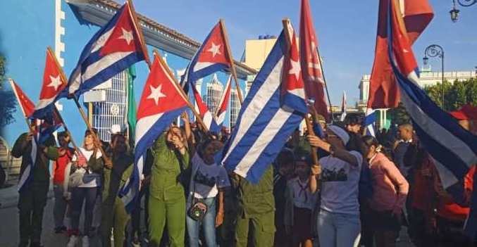 Caravana de la Libertad en Sancti Spíritus rinde homenaje al Comandante en Jefe (+Fotos)