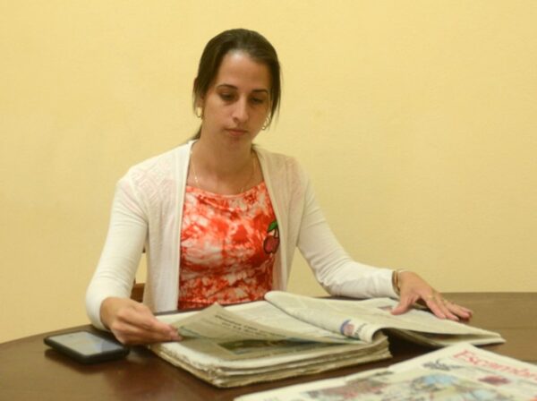 La juventud de los reporteros, una de las fortalezas del semanario con sólida base en experimentados periodistas. Foto: Oscar Alfonso Sosa.
