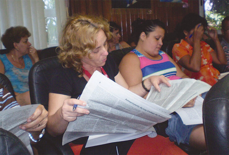 Aspectos novedosos en el Anteproyecto de Ley Código de Trabajo
