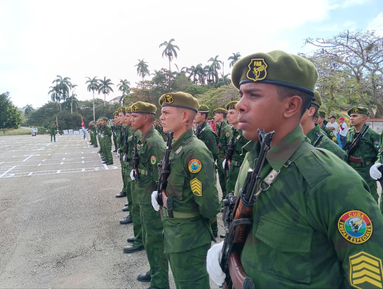 Ejército Central inicia en Sancti Spíritus año de preparación para la defensa