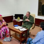 Lamenta Díaz-Canel fallecimiento de senadora Piedad Córdoba
