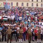 Desde Sancti Spíritus se exige la paz para el pueblo palestino