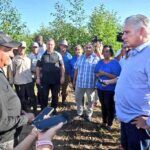 Recorre presidente de Cuba provincia afectada por tormenta tropical (+Foto)