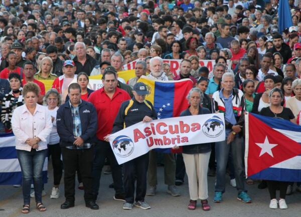 Cuba y Venezuela, juntos siempre. Foto: Oscar Alfonso Sosa.
