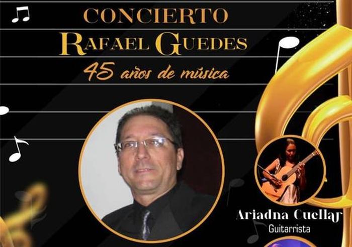 Regresa Rafael Guedes a Sancti Spíritus para celebrar sus 45 años de vida artística