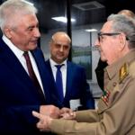 Dialogan Raúl Castro y Díaz-Canel con Ministro del Interior de Rusia