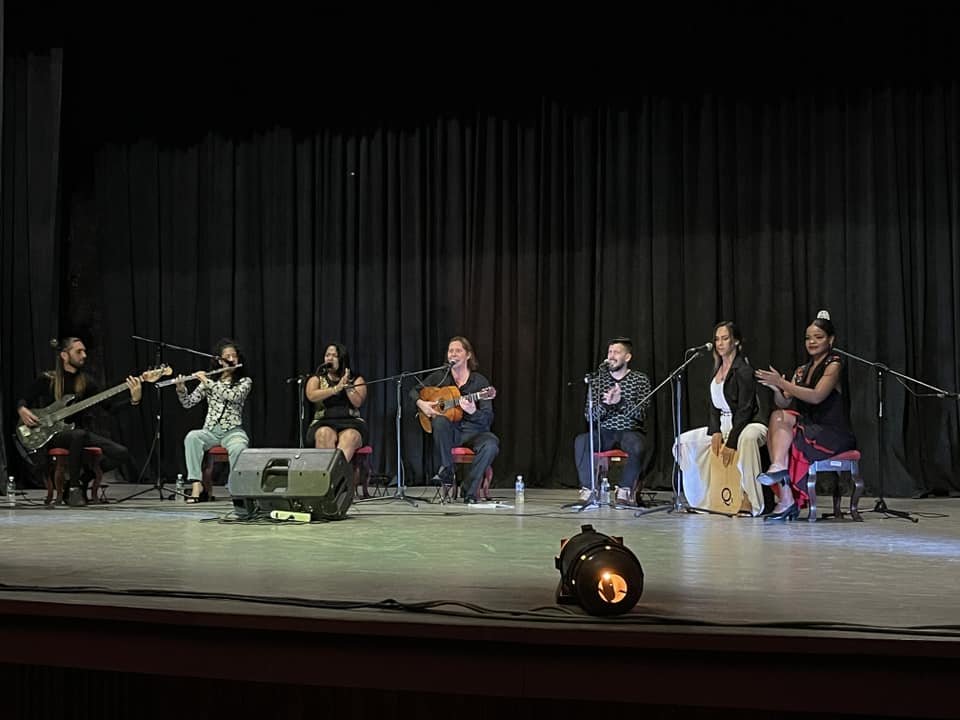 Reynier Mariño: acordes andaluces y flamencos en el Teatro Principal de Sancti Spíritus (+ Video)