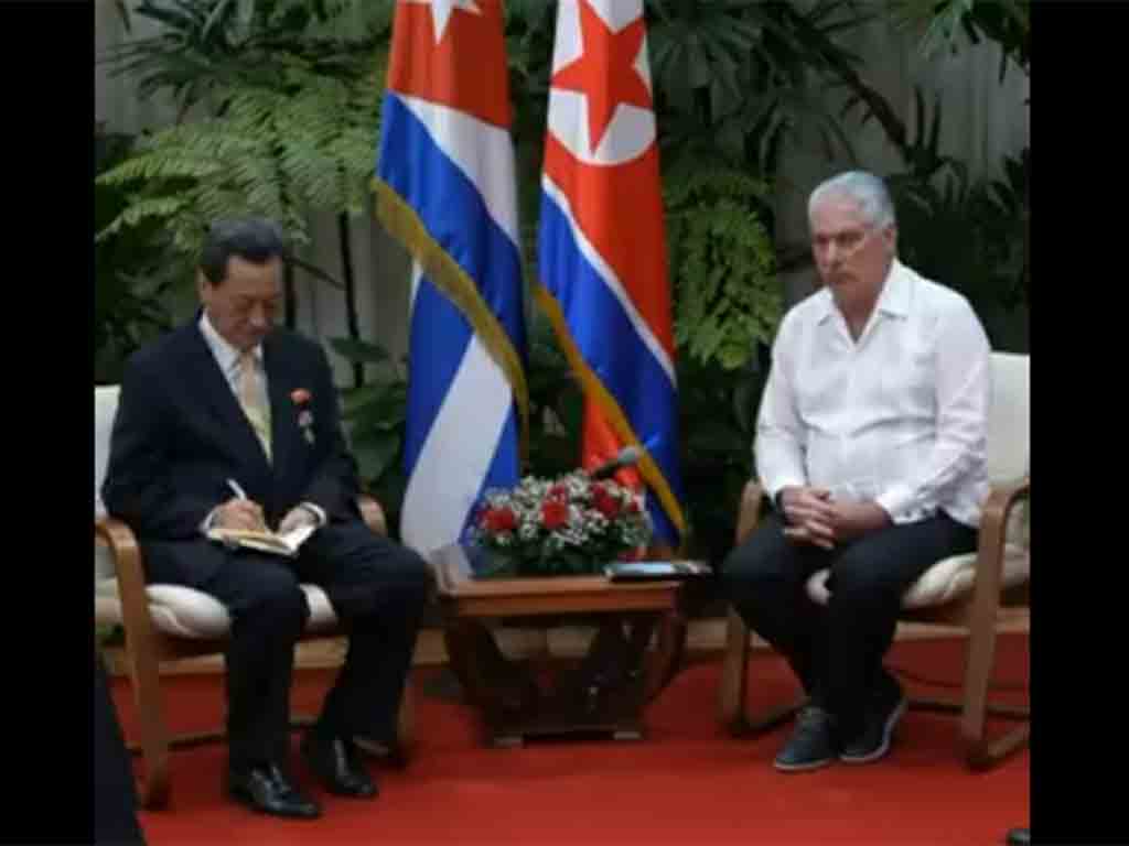 Ratifica Díaz-Canel amistad de Cuba y República Popular Democrática de Corea
