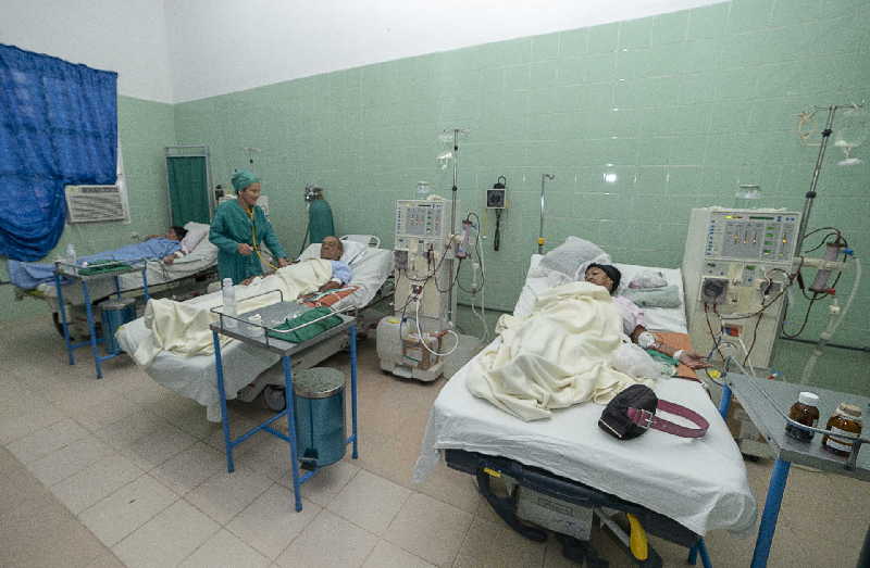 Hospital General Docente de Yaguajay asegura servicio de hemodiálisis a sus pacientes