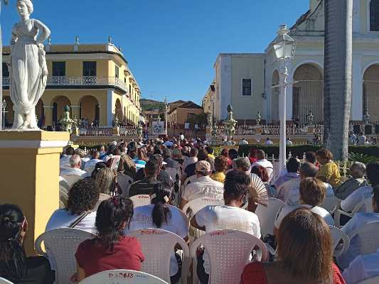 Sesión Solemne de la Asamblea Municipal del Poder Popular por el 510 Aniversario de Trinidad