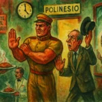 “Si él viene con usted, puede pasar”