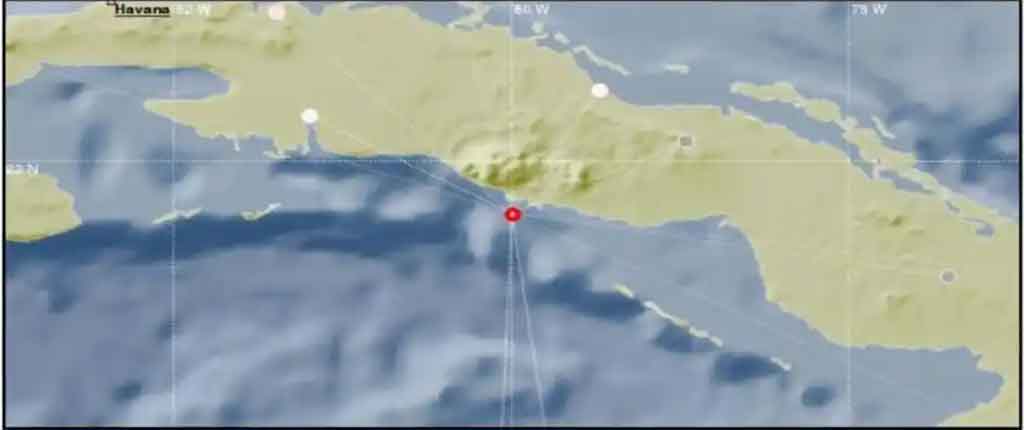 Confirman sismo perceptible en el centro de Cuba