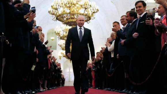 Saluda Díaz-Canel toma de posesión del presidente Putin