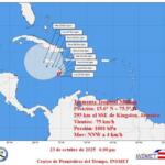 Huracán Melissa se intensifica al sudeste de Jamaica