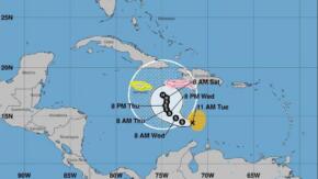 Tormenta tropical Melissa se forma en el mar Caribe
