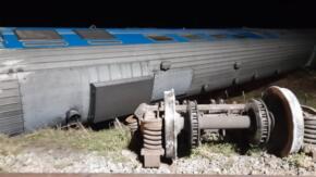 Sin fallecidos ni heridos graves tras descarrilamiento de tren en Camagüey
