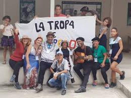 Sancti Spíritus disfruta de la alegría que siembra La Tropa de Cambolo