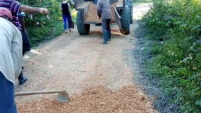 Empresa de Construcción y Montaje de Sancti Spíritus avanza en mejora vial y producción de materiales
