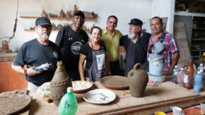 Técnicas de Yudit Vidal Faife se funden en Bienal En-BarrArte de Trinidad (+ Fotos)