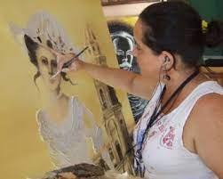 Alista su segundo libro artista trinitaria Yudith Vidal Faife