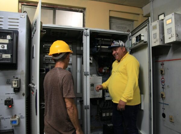 La planta eléctrica está hoy en mejores condiciones para generar energía. Foto: Oscar Alfonso Sosa.